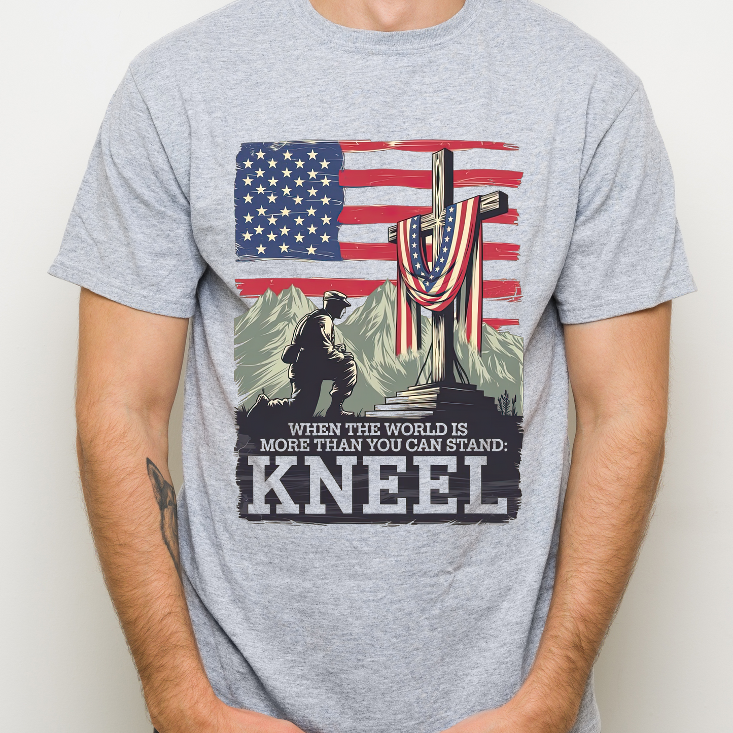 Kneel Men's Graphic Tee
