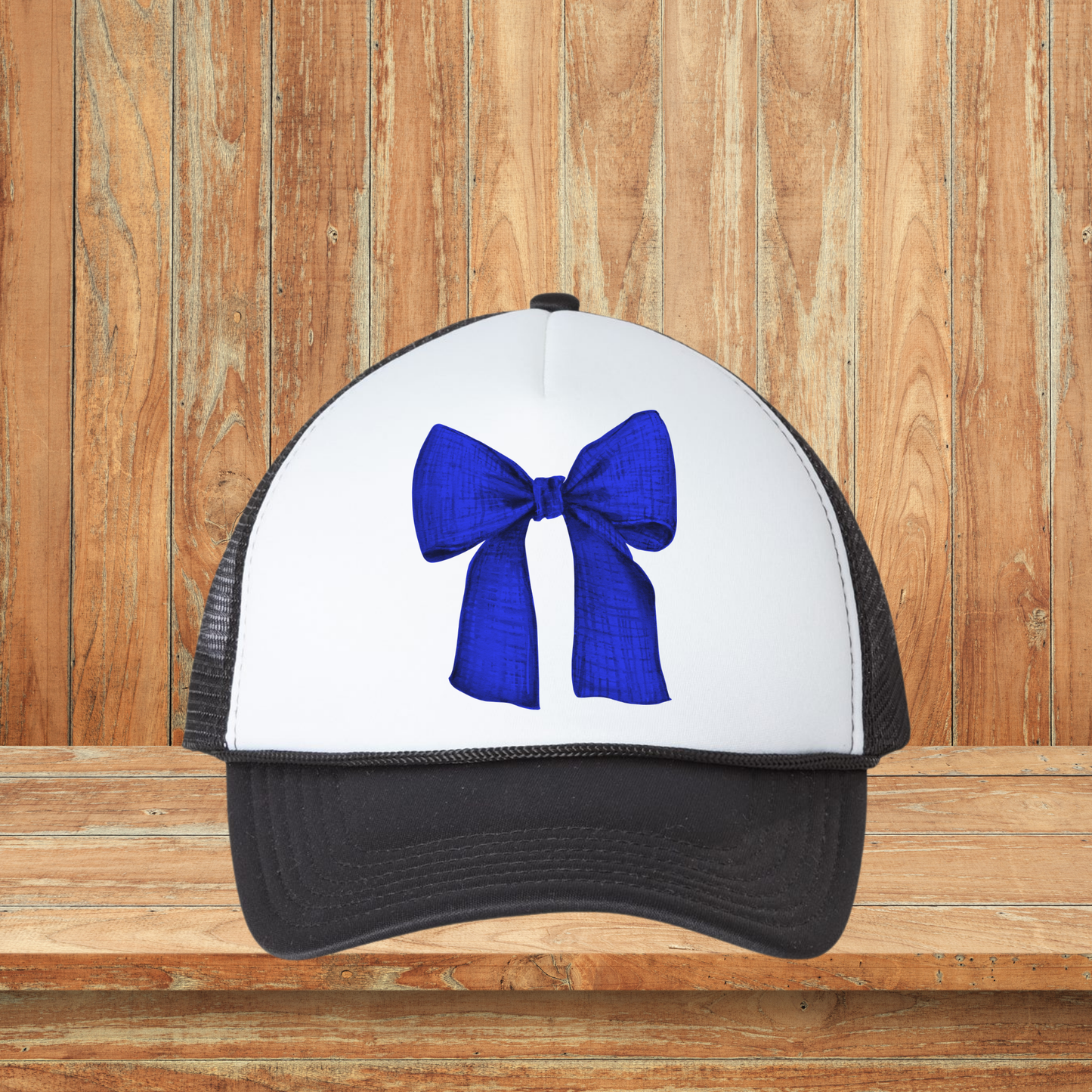 Blue Bow Hat