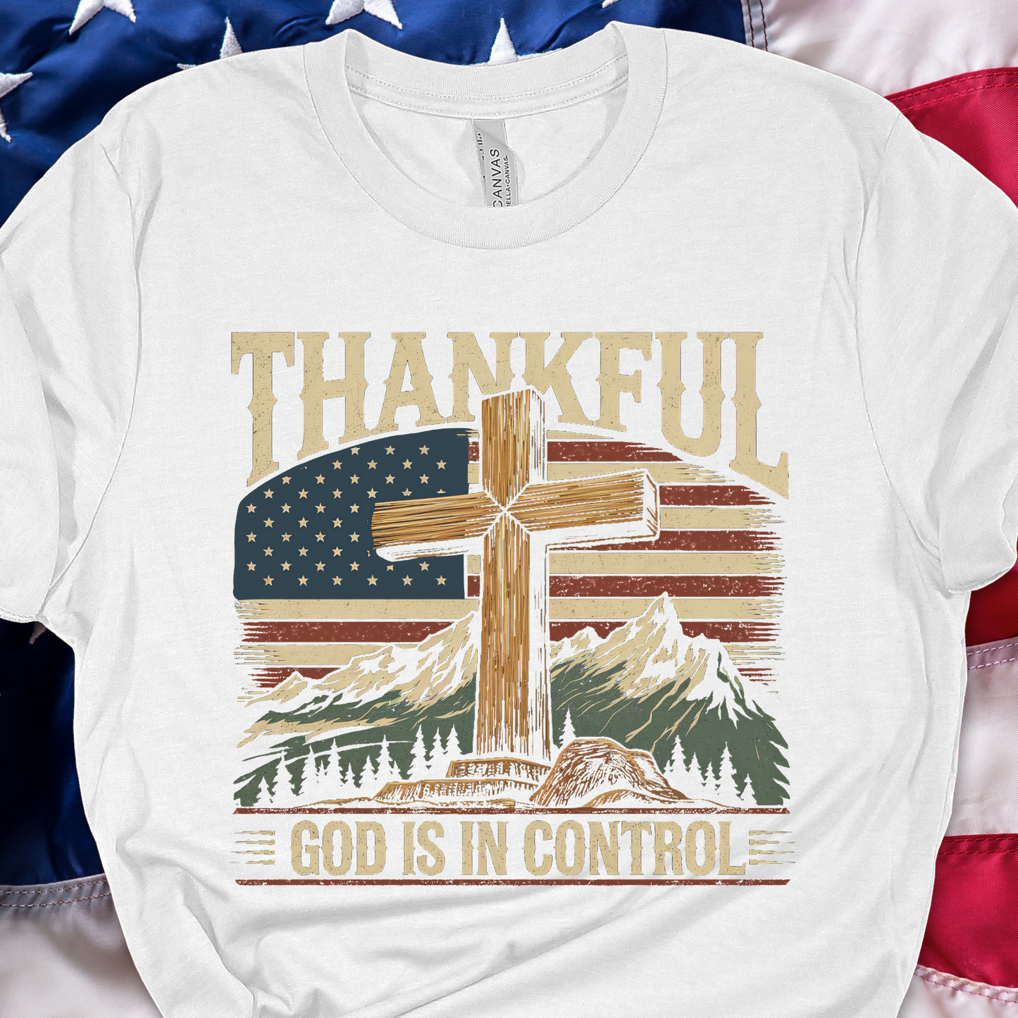 God is in Control Graphic Tee