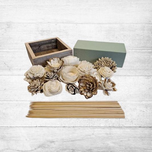 6" Reclaimed Flower Arrangement Craft Kit