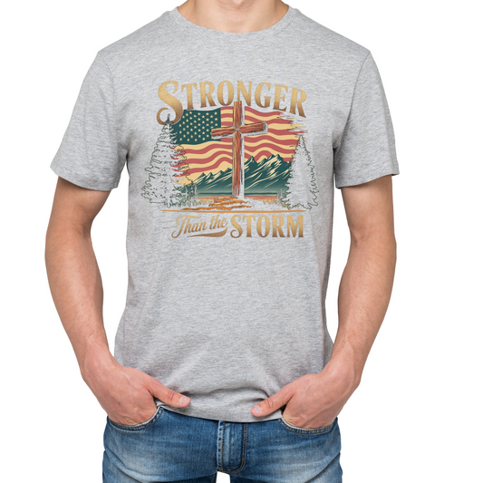 Stronger Than The Storm Graphic Tee