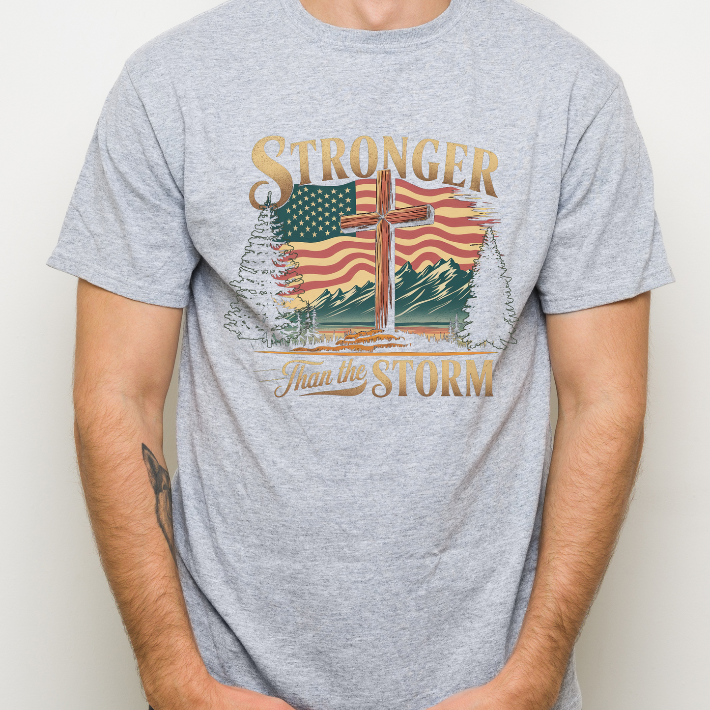 Stronger Than The Storm Graphic Tee