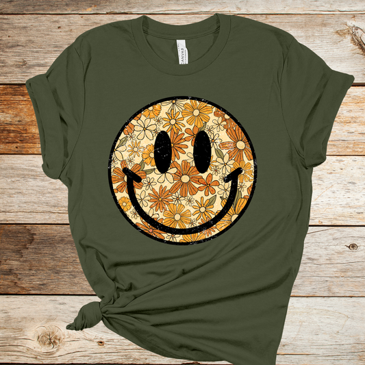 Happy Fall Florals Graphic Tee