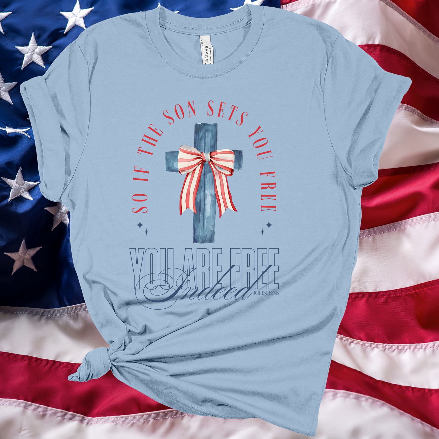 You are Free Indeed Graphic Tee