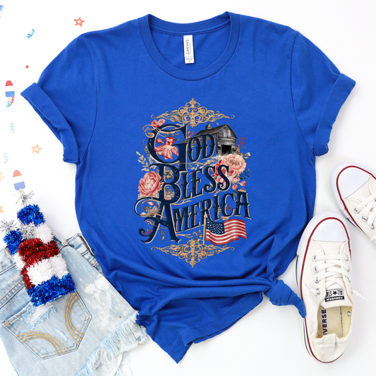 God Bless America Graphic Tee