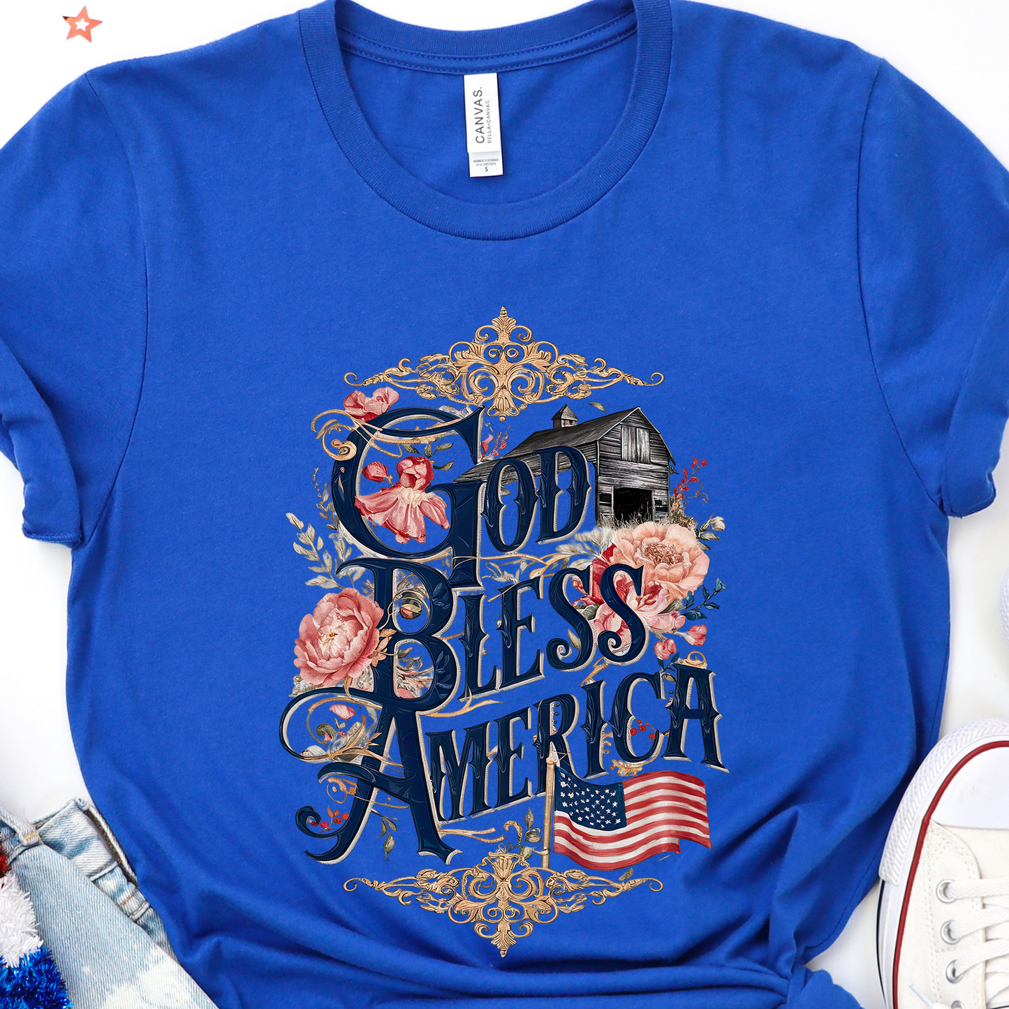 God Bless America Graphic Tee