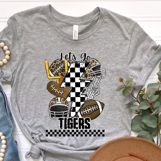 Let's Go Team Custom Graphic Tee