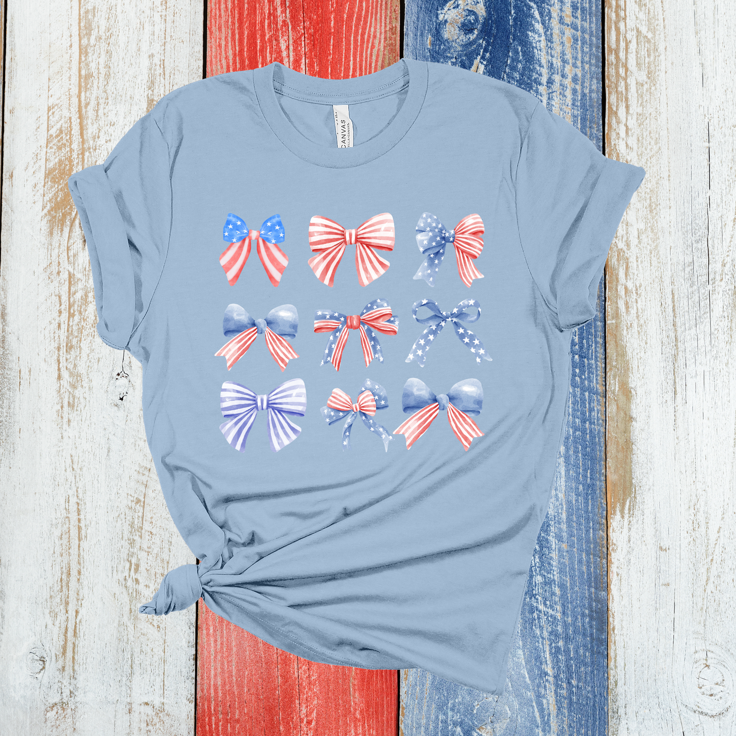Patriotic Bows Graphic Tee