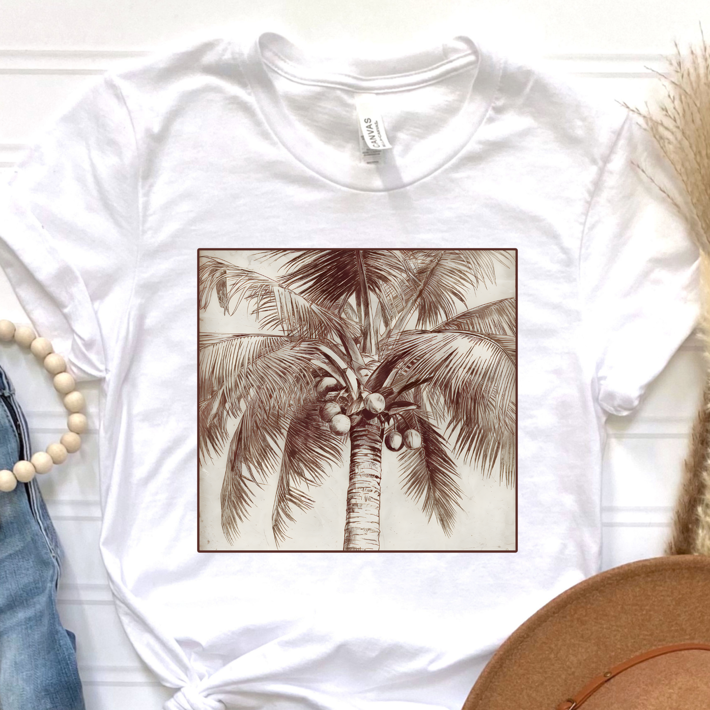 Vintage Palm Graphic Tee