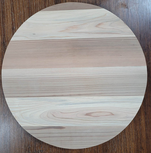 Circle Wood Board Sign
