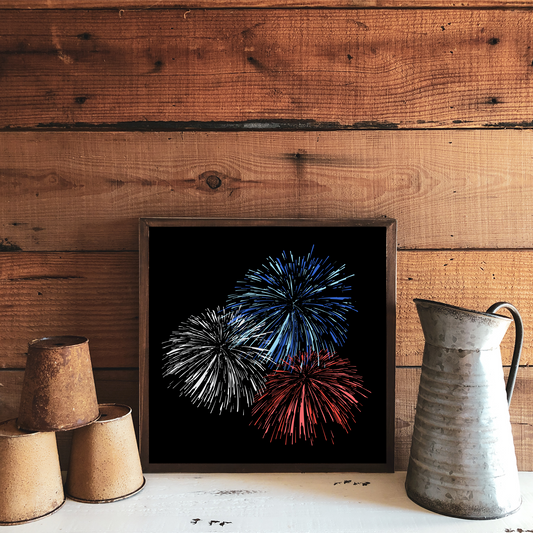 Let Freedom Ring - 12x12 Wood Print