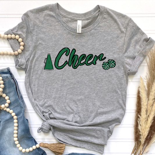 GREEN CHEER Graphic Tee