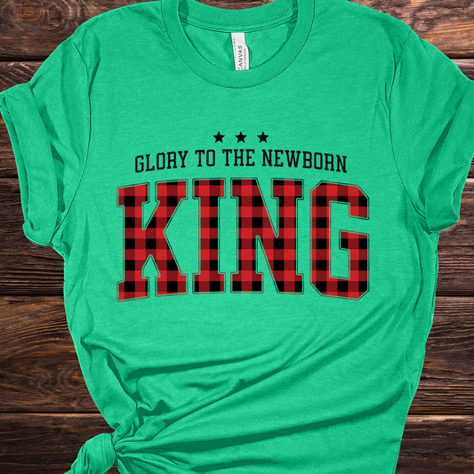 Glory to the Newborn King Graphic Tee