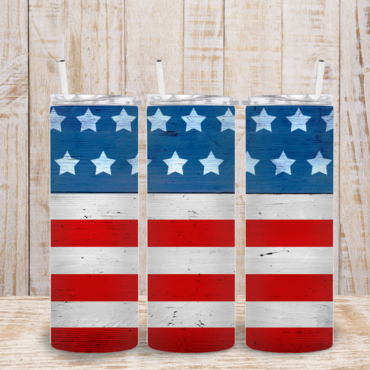 Stand For The Flag Tumbler