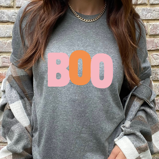 Boo Pink Graphic Tee