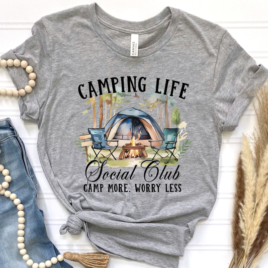Camping Life Graphic Tee