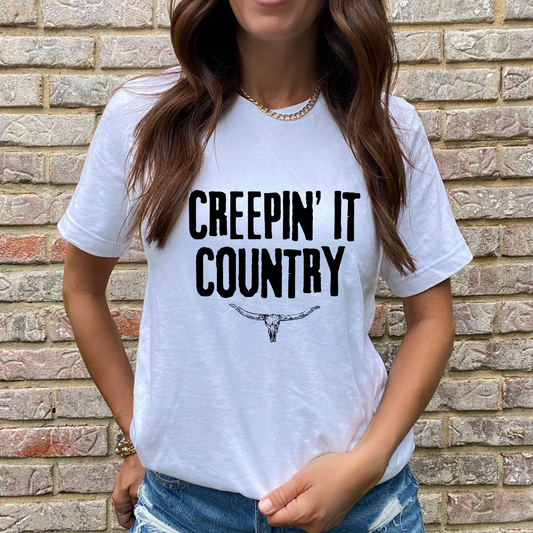 Creepin’ It Country Graphic Tee