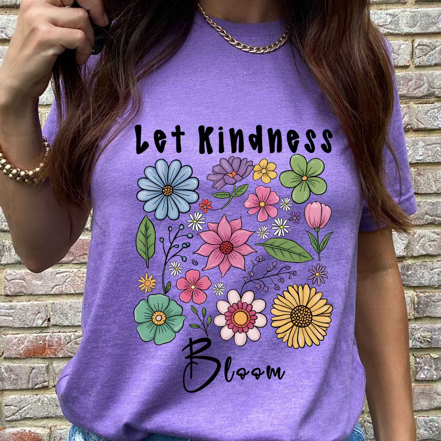 Let Kindness Bloom Graphic Tee