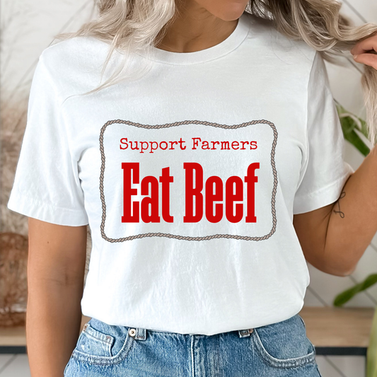 Eat Beef Graphic Tee
