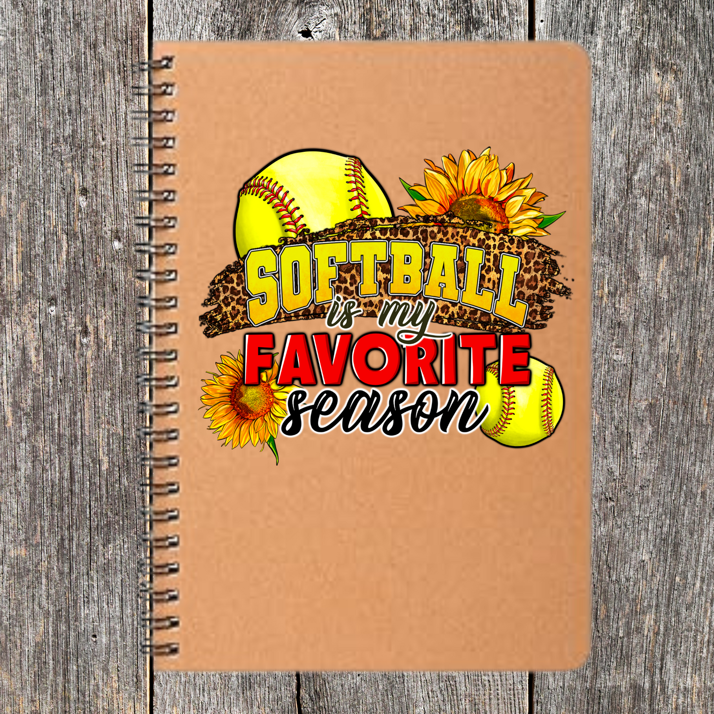 Softball is My Favorite Season Journal