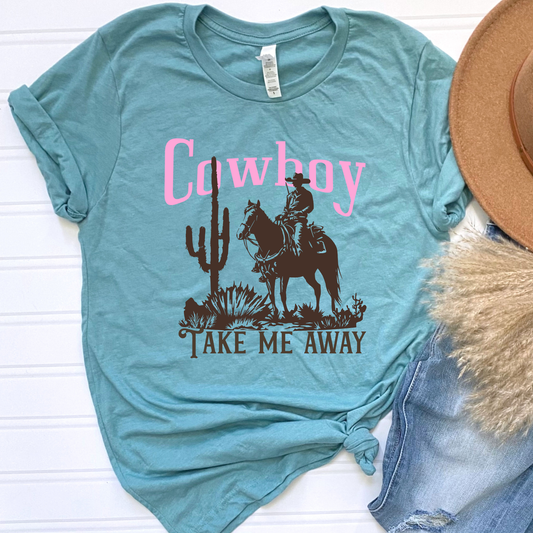 Cowboy Take Me Away Graphic Tee
