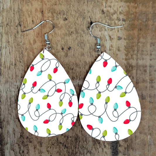 Christmas Lights Earrings