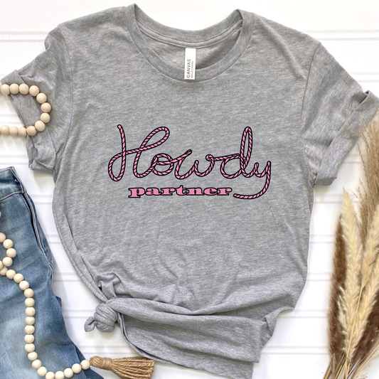 Howdy Partner Graphic Tee