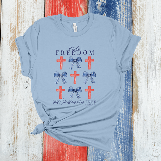 Christ Has Set us Free Graphic Tee