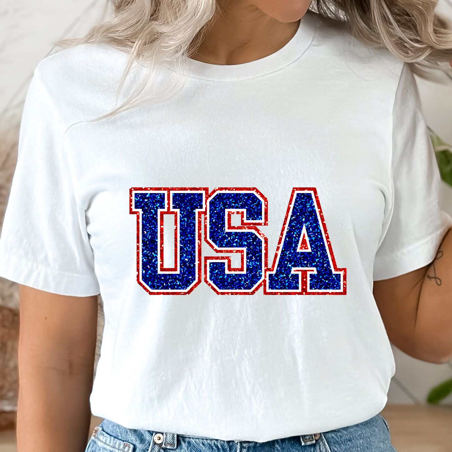 Sparkling USA Graphic Tee