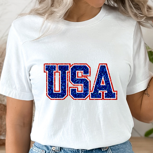 Sparkling USA Graphic Tee