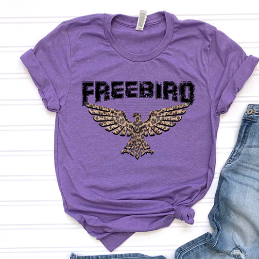 Freebird Purple Graphic Tee