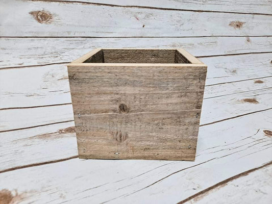Reclaimed 6" Tall Centerpiece Box