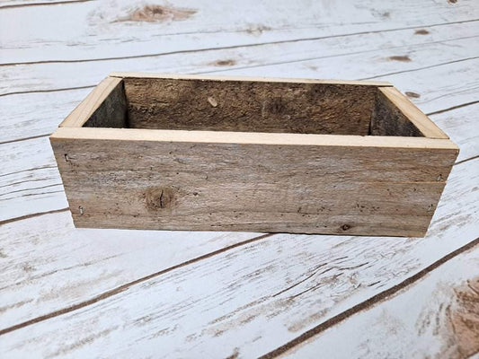 9" Reclaimed Centerpiece Box