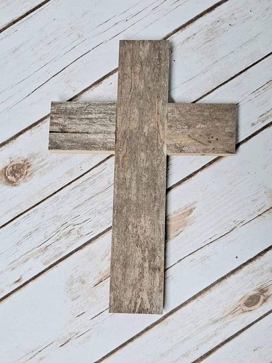 Reclaimed Cross 12"