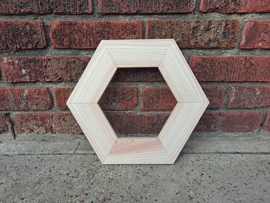 Hexagon Wreath- 14"