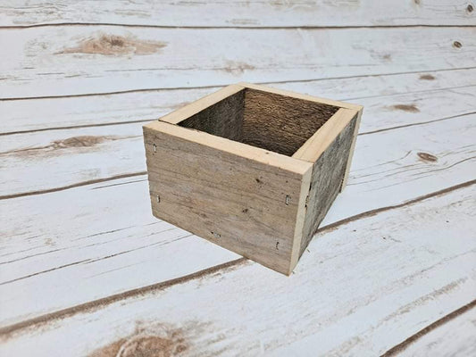 4" Reclaimed Centerpiece Box