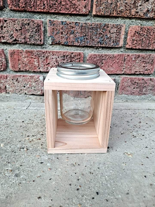 Mason Jar Flower Arranger