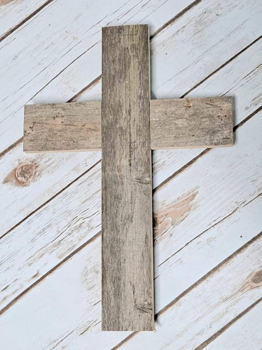 Reclaimed Cross 14"