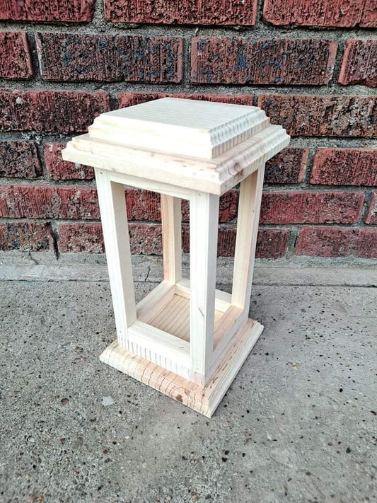 Elegant Wood Lantern
