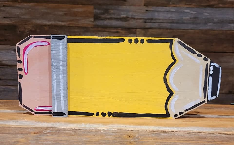 Pencil Sign Craft Kit